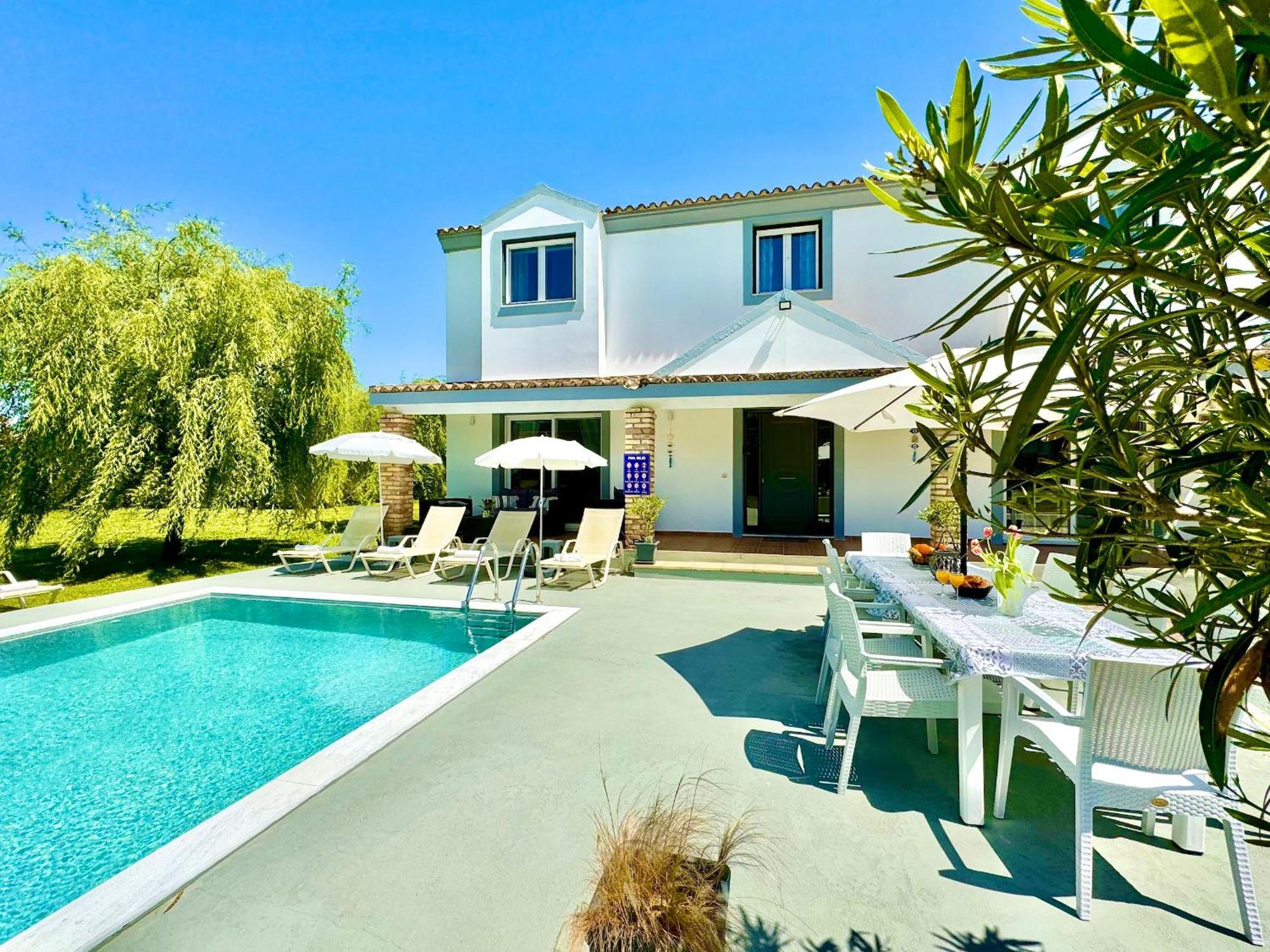 Villa Rubina Sidari With Private Pool By Dadovillas Velonádes Exteriör bild