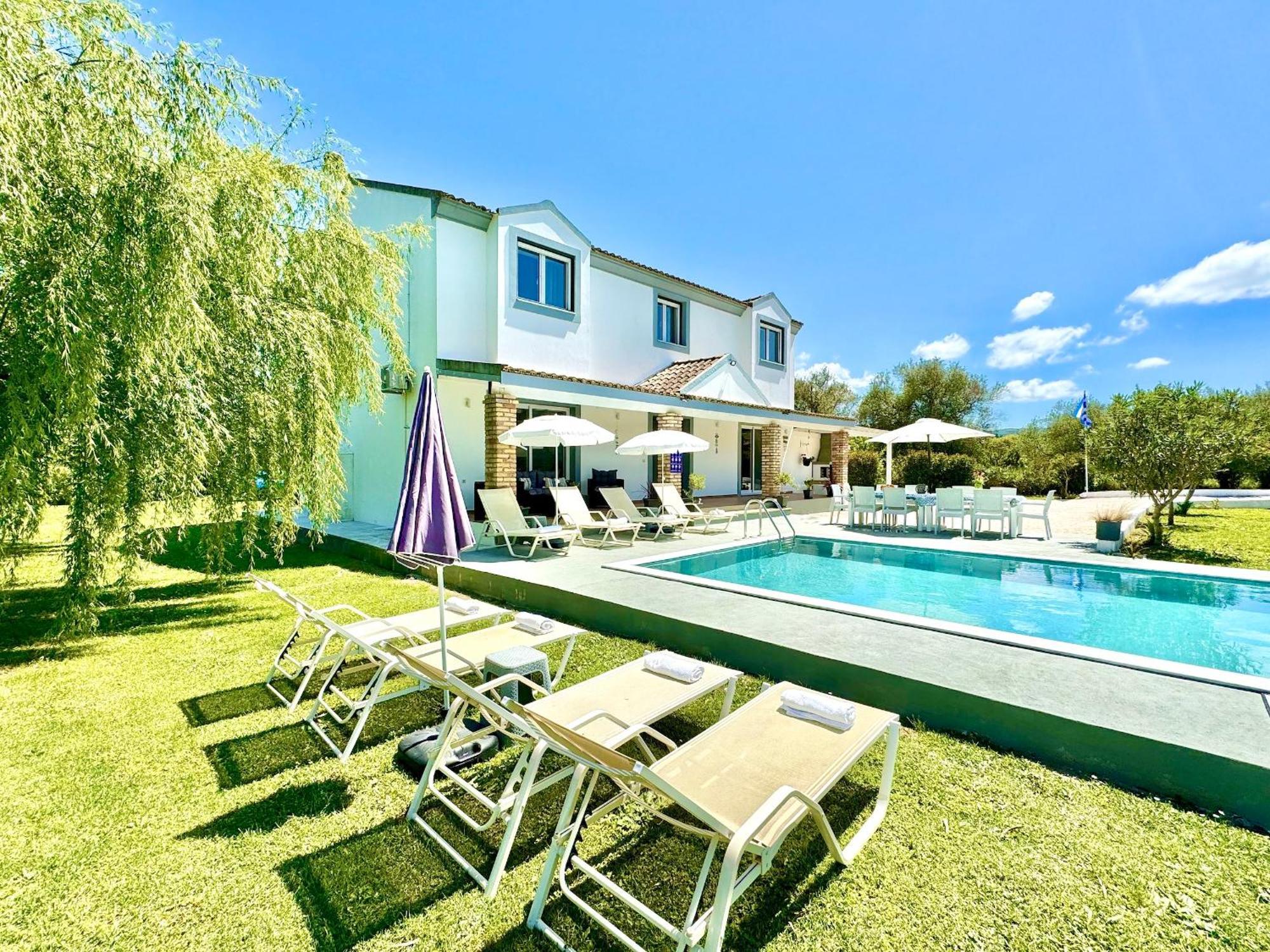 Villa Rubina Sidari With Private Pool By Dadovillas Velonádes Exteriör bild