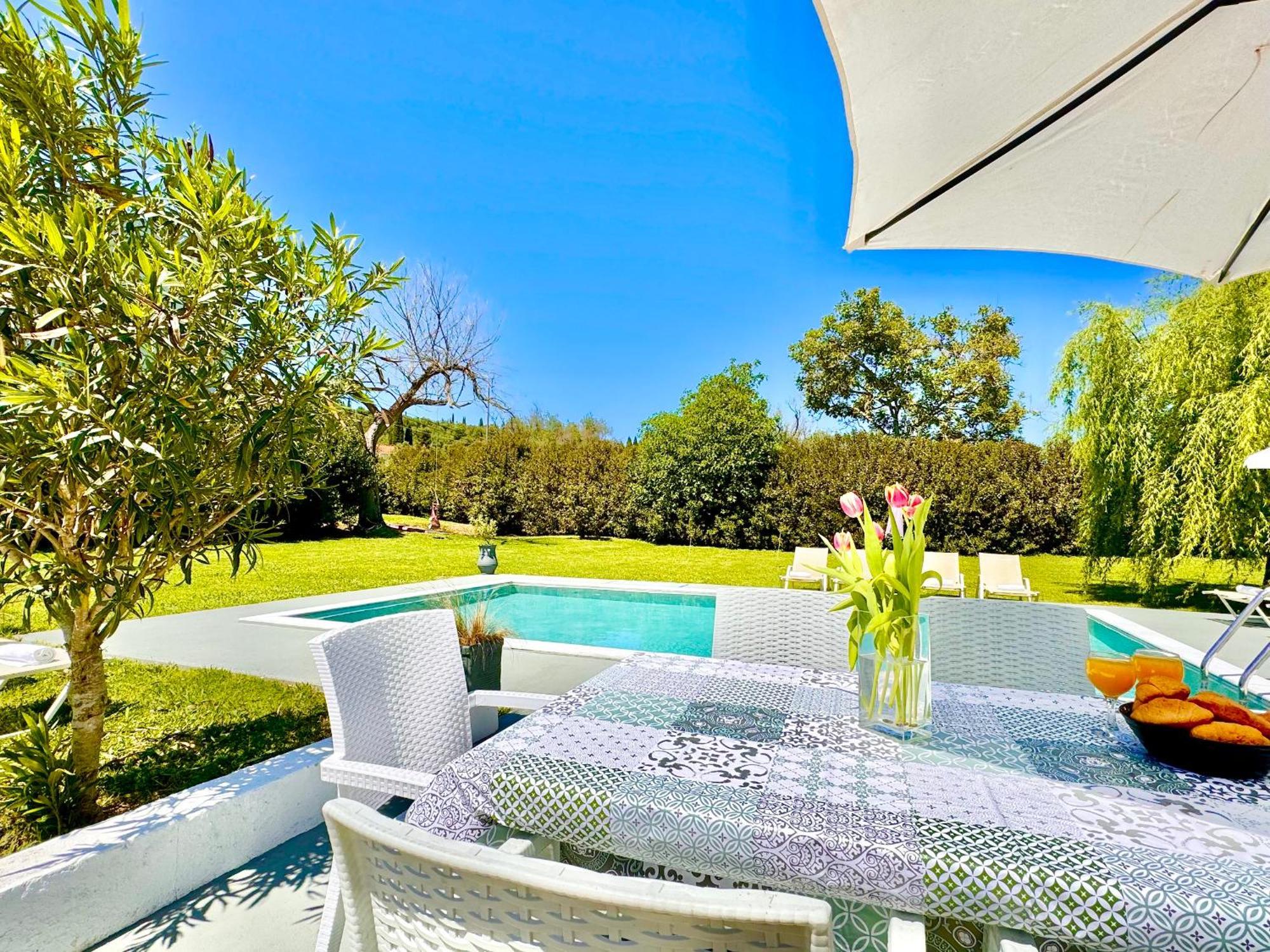 Villa Rubina Sidari With Private Pool By Dadovillas Velonádes Exteriör bild